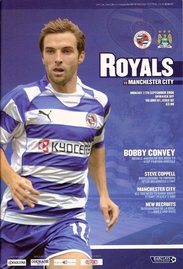 Reading FC v Manchester City FC